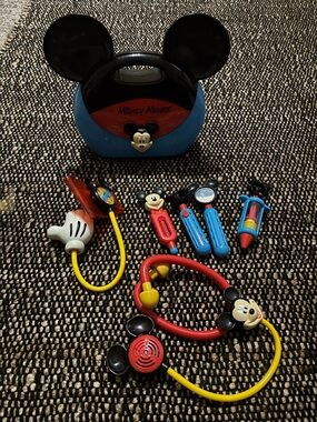 Mickey Mouse Doctor Playset, specifically a Disney Store exclusive.
